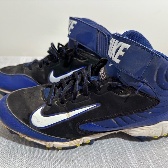 Nike Huarache high top baseball cleats, youth size 6 - Picture 5 of 7